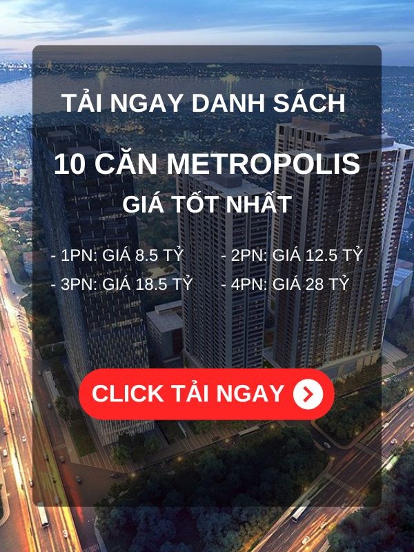 Vinhomes Metropolis Liễu Giai 29