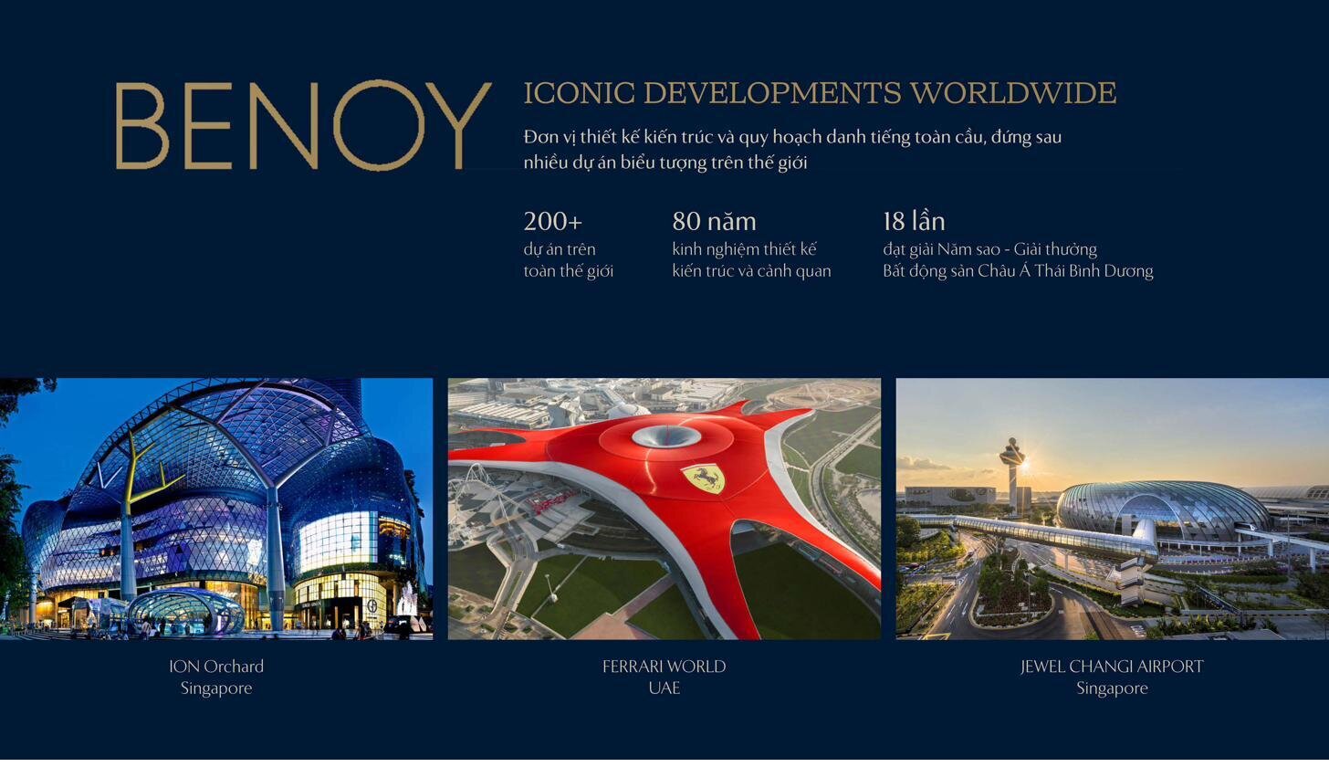 Benoy - Đối tác thiết kế kiến trúc cảnh quan The Magnolia Long Biên